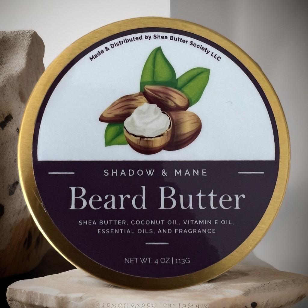 Shadow & Mane Beard Butter – Balsam & Cedar (4 oz)