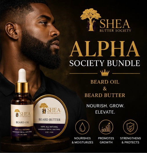 The Alpha Society Bundle - Beard Conditioning Kit (Jon'tue Jeanene Salon)